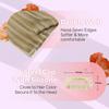 Full Shine Highlight Blonde Hair Extension Clip In Human Hair, 16 Inch Clip In Hair Extensions Real Human Hair, Ash Blonde Highlight Dirty Blonde Clip Ins 120g 7Pcs view 4