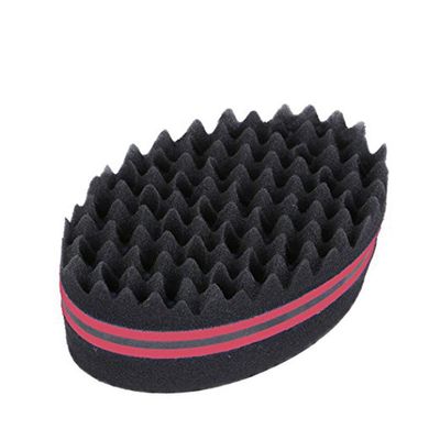 1 Packs Magic Curl Coil Tools Wave Barber Hair Brush Sponge (8mm hole)