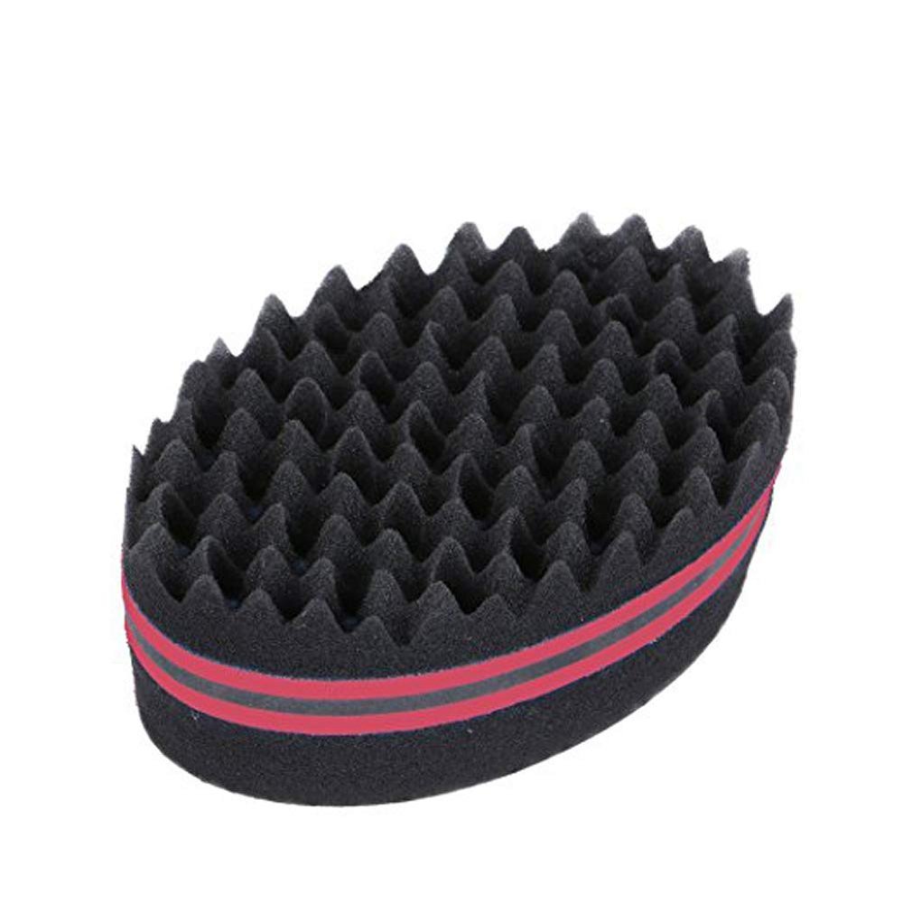 1 Packs Magic Curl Coil Tools Wave Barber Hair Brush Sponge (8mm hole)