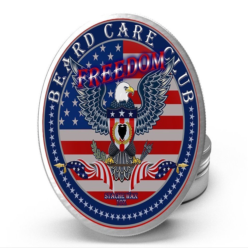 Freedom Mustache Wax