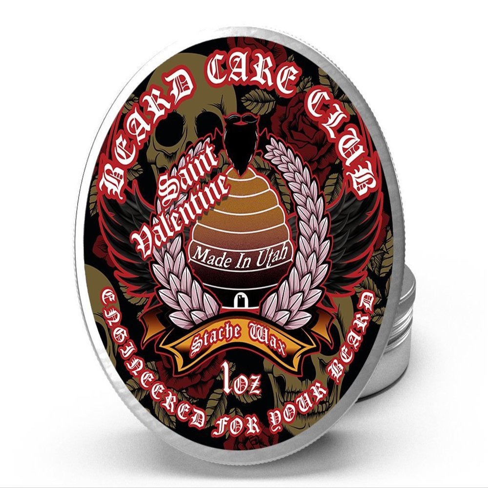 Saint Valentine Mustache Wax