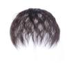 Thin Nature Curly Hair Topper Seamless Replacement Hand Made Net Base Clip In Hairpiece Invisible Human Hair Wiglet Toupee For Hair Loss Natural Black view 1