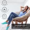 5-Toe Gel Lined Foot Moisturizing Socks by NatraCure  Aloe & Shea Infused Fuzzy Hydrating Socks - Soft Feet Moisturizer Spa & Pedicure Socks for Dry Cracked Heels, Calluses - Size: XX-Small view 4