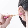 200pcs/Lot Dual-head Cotton Swabs Stick, Bamboo Handle Candy Color Soft Thread Swab with Transparent Random Shape Box for Ear Cleaning (white) view 3