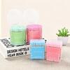 200pcs/Lot Dual-head Cotton Swabs Stick, Bamboo Handle Candy Color Soft Thread Swab with Transparent Random Shape Box for Ear Cleaning (white) view 4