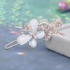 Womens Barrettes multicolor Elegant Rhinestone Butterfly Barrettes Hair Clips Amazing Crystal Hair Pins for Women and Blue view 1