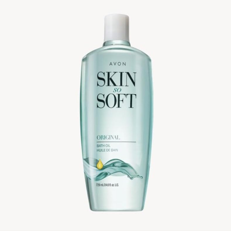 Avon - Skin So Soft Bonus Size Original Bath Oil - 24.6 Fl Oz - Smoothes Dry Skin - jojoba Oil