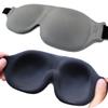 ComfyMed Sleep Mask CM-EM17 - Best Night and Travel 3D Eye Mask for Men and Women (Grey) view 2
