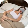 ComfyMed Sleep Mask CM-EM17 - Best Night and Travel 3D Eye Mask for Men and Women (Grey) view 4