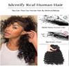 UNICE Deep Wave Human Hair 3 Bundles 12 14 14 inch Unprocessed Brazilian Raw Virgin Hair Quick Weave Extensions for Sew in Natural Color view 4