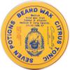 SEVEN POTIONS Beard Wax for Men  Medium Hold Styling Wax to Shape And Nourish Your Beard  All-Natural, Vegan, Cruelty Free  Citrus Tonic (1 FL OZ) view 1