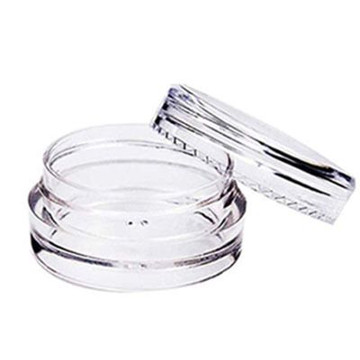 Home Spare Empty PET Bottles 2/3/5/10/15/20g Small Empty Cosmetic Refillable Bottles Plastic Eyeshadow Makeup Face Cream Jar Pot Container 10Pcs Cosmetic Jar