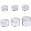 Home Spare Empty PET Bottles 2/3/5/10/15/20g Small Empty Cosmetic Refillable Bottles Plastic Eyeshadow Makeup Face Cream Jar Pot Container 10Pcs Cosmetic Jar view 2