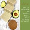 DorNe Avocado Complexion Bar Soap Large 5oz, Facial Bar, Oily Skin, Gentle Exfoliation, Natural, Made With Fresh Avocado Puree, Shea Butter, Essential Oil Blend view 3