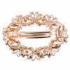 Womens Barrettes Butterfly Hair Clips for Women Crystal Rhinestone Barrettes Hairpin Hair Accessories White view 4