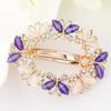 Womens Barrettes Butterfly Hair Clips for Women Crystal Rhinestone Barrettes Hairpin Hair Accessories Black view 2