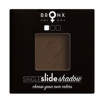 BRONX COLORS Urban Cosmetics SCS02 Single Slide Shadow Toffee Brown (1 x 2 g)