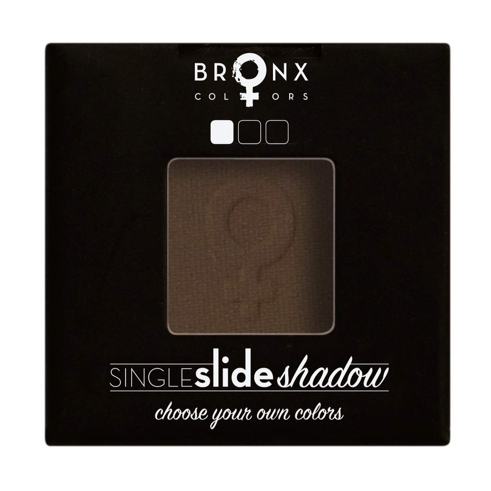 BRONX COLORS Urban Cosmetics SCS02 Single Slide Shadow Toffee Brown (1 x 2 g)