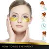 AICHUN BEAUTY 10/20/30/40/100 Pairs Crystal 24K Gold Powder Gel Collagen Eye Mask Sheet Patch, Anti Ageing, Remove Bags, Dark Circles & Puffiness, Skincare, Anti Wrinkle, Moisturising (20) view 4