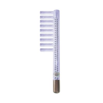 Spare Glass Attachment Electrode for HF Facial Device (11.00mm, Argon Comb with Coil)