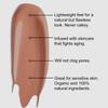 BaeBlu Organic Aloe-Based LUX Liquid Foundation, Natural Vegan Gluten-Free Made in USA, Mocha view 2