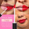 Aromi Matte Liquid Lipstick | Bright, True Red Lip Color for Women, Long-Lasting, Vegan, Long Wear, Blue Undertones, Waterproof, Handmade (Flamenco Red) view 4