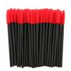 ADAMAI Professional Disposable Silicone Eyelash Mascara Brushes Wands Applicator Makeup Kits (Pack of 200, Red) view 1