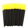 ADAMAI Professional Disposable Silicone Eyelash Mascara Brushes Wands Applicator Makeup Kits (Pack of 1000, Yellow) view 1