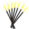 ADAMAI Professional Disposable Silicone Eyelash Mascara Brushes Wands Applicator Makeup Kits (Pack of 1000, Yellow) view 2