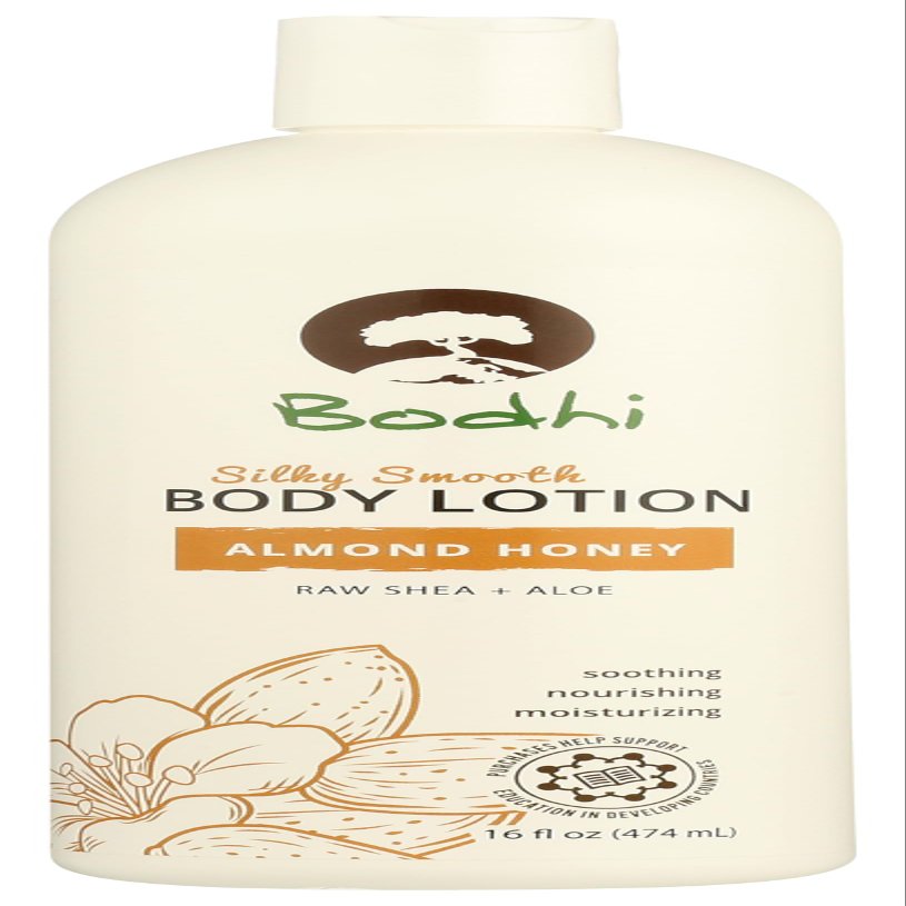 BODHI HANDMADE SOAP Almond Honey Body Lotion, 16 FZ