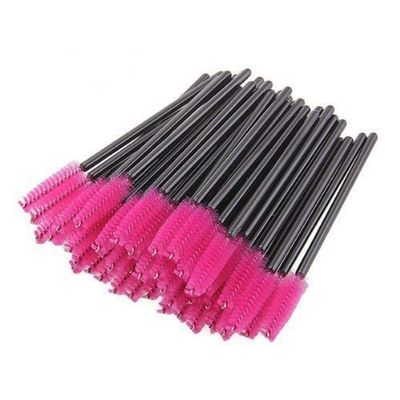 ADAMAI Professional Disposable Eyelash Mascara Brushes Wands Applicator Makeup Kits (Pack of 500, Rose)
