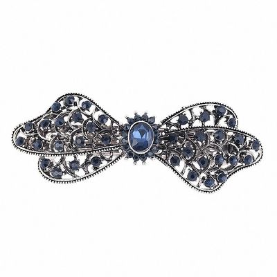 Womens Vintage Metal Hairpins Hair Clips Accessories Jewelry Women Butterfly Leaf Peacock Barrettes Hairwear Rose Gold Color