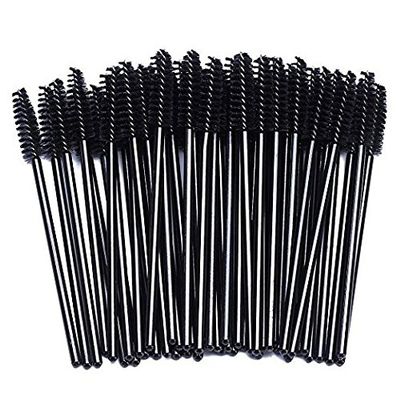 ADAMAI Professional Disposable Eyelash Mascara Brushes Wands Applicator Makeup Kits (Pack of 1000, Black)