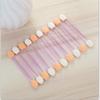 ADAMAI Disposable Dual-head Eyeshadow Brush Sponge Tipped Oval Makeup Applicator (Pack of 500, Pink) view 2