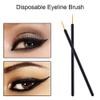 ADAMAI Professional Disposable Eyeliner Brush Wands Applicator Makeup Kits (Pack of 500, Gold-head) view 4