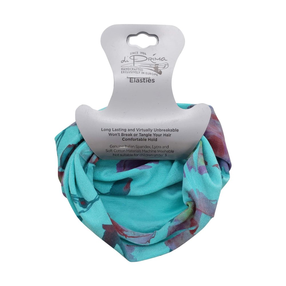 DI PRIMA Large Green Ponytail Holder, 1 EA