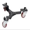 Vestil KT-S-16-200-BK Steel Keg Transport Skate 18 in x 18 in x 5 in 200 lb Capacity Black view 1