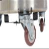 Vestil KT-S-16-200-BK Steel Keg Transport Skate 18 in x 18 in x 5 in 200 lb Capacity Black view 3