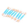AMIZOB Pro Disposable Dual-side Eye Shadow Brush Sponge Makeup Applicator Tool (10pcs, blue) view 1