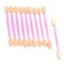 AMIZOB Pro Disposable Dual-side Eye Shadow Brush Sponge Makeup Applicator Tool (50pcs, pink) view 1