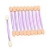 AMIZOB Pro Disposable Dual-side Eye Shadow Brush Sponge Makeup Applicator Tool (10pcs, purple) view 1