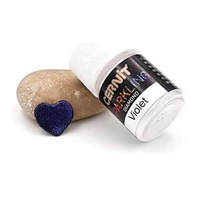CERNIT CEM-45454 Cernit Sparkling Diamond Effect Powder Violet 160-45454