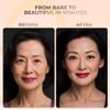 6pc FULL SIZE KIT KABUKI & KABAGGIE Tote Mineral Makeup Set Matte Foundation Bare Face Sheer Powder Cover (Light Tan) view 4