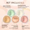 5pc KIT Mineral Makeup Bare Face Set Full Coverage Concealer Blush Foundation Illuminating Powder (Beige) view 2
