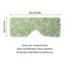 100% Natrual Jade Soothing Cooling Detoxifying Sleep Eye Mask, Xiuyan Jade Sleep Mask and Blindfold, Anti-Aging Jade Eye Mask for Puffy Eyes and Dark Circles, Hot or Cold Therapy Eye Mask,Eye Massage view 3