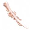 Womens One Pair Peacock Hairpin Hair Jewelry Crystal Rhinestone Hair Clips Hair Accessories for Women Purple view 2