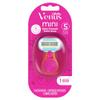 Gillette Venus Snap Cosmo Pink with Extra Smooth Women's On-The-Go Razor - 1 Handle + 1 Refill view 1