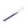 2 Pieces Straight and Curved Tip Tweezers Nipper for Eyelash Extensions, Blue & White Stainless Steel False Lash Application Tools by G.S Online Store view 3