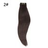 Wavy Micro Hair Extensions Real Human Hair RemeeHi Hidden Micro Invisible Wire Hair Pieces for Women 80g, 16 Inches 2# Dark Brown view 3