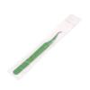 2 Pieces Straight and Curved Tip Tweezers Nipper for Eyelash Extensions, Green & Yellow Stainless Steel False Lash Application Tools By G.S Online Store view 2